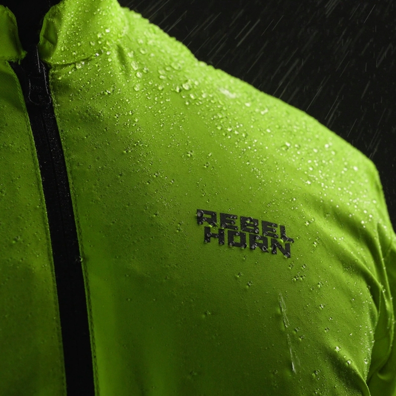 Kurtka motocyklowa damska Rebelhorn Hardy 3.0 czarno-szaro-fluo-żółta