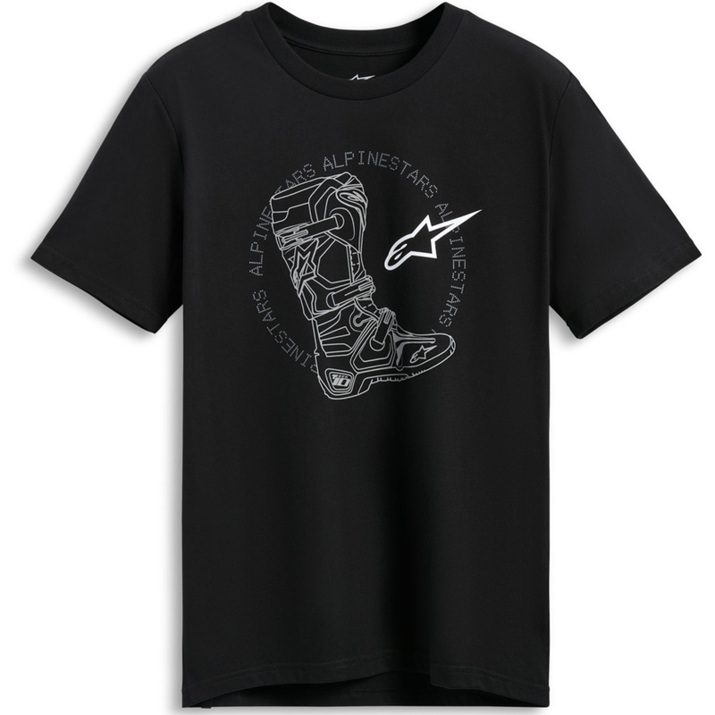 Koszulka Alpinestars Tech Boot CSF czarna