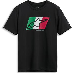 Koszulka Alpinestars Global CSF czarno-zielono-biało-czerwona