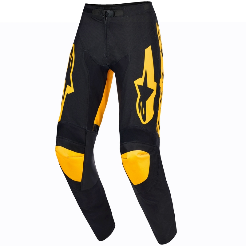Spodnie motocrossowe Alpinestars Racer Riway żółto-czarne