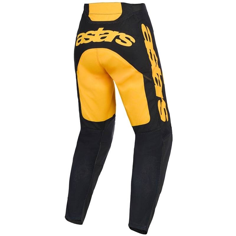 Spodnie motocrossowe Alpinestars Racer Riway żółto-czarne