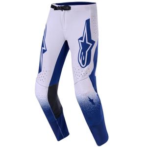 Spodnie motocrossowe Alpinestars Supertech Scenz jasnoszaro-ciemnoniebieskie