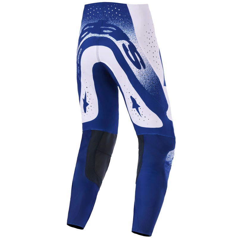 Spodnie motocrossowe Alpinestars Supertech Scenz jasnoszaro-ciemnoniebieskie