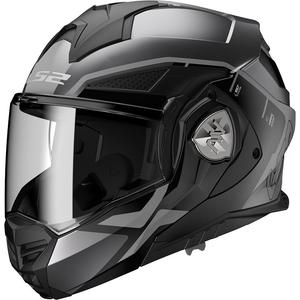 Kask motocyklowy typu flip-up LS2 FF901 Advant X Metryk tytanowy