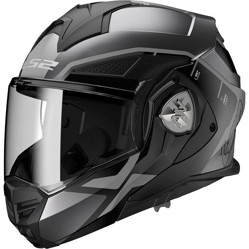 Kask motocyklowy typu flip-up LS2 FF901 Advant X Metryk tytanowy