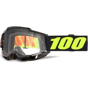 Gogle motocrossowe Accuri 2 Fairbanks 100% z przezroczystym pleksiglasem