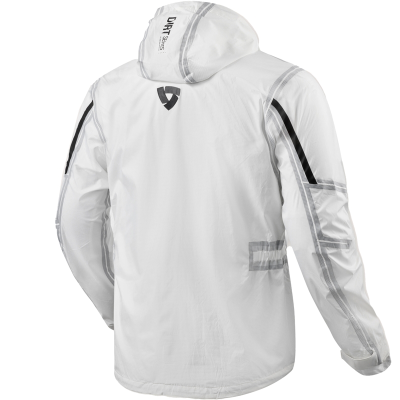 Kurtka przeciwdeszczowa Revit Barrier 2 H2O biała
