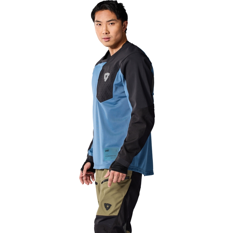 Koszulka motocrossowa Revit Sierra 2 niebiesko-czarna