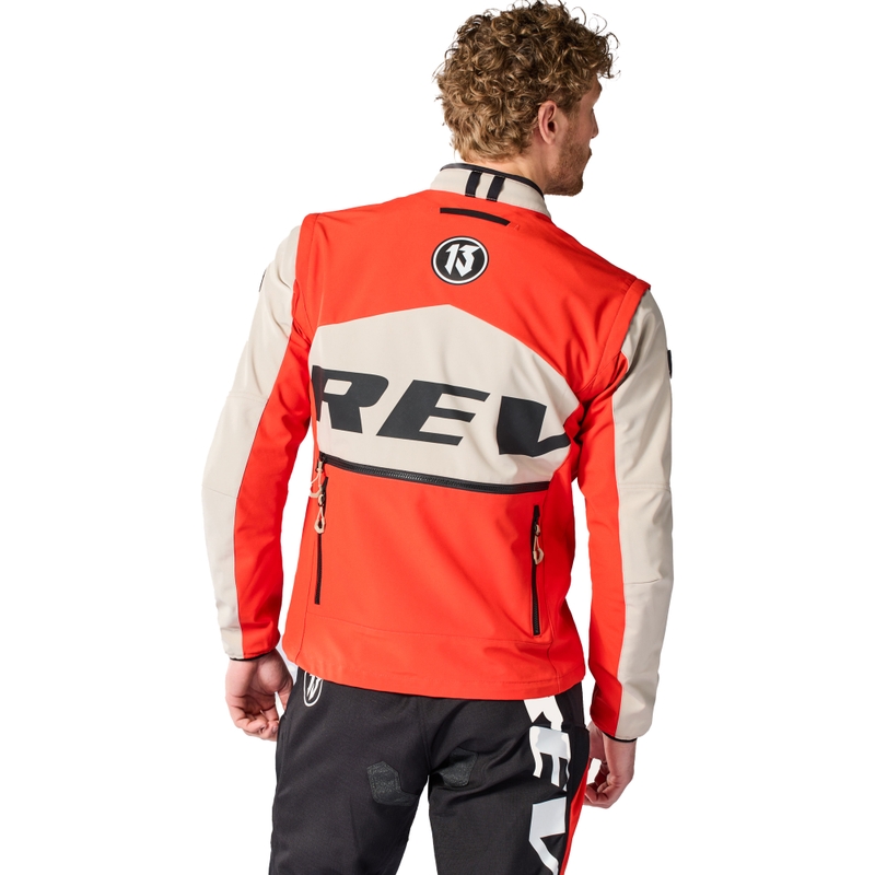 Kurtka motocyklowa Revit Maroko Sand-Red