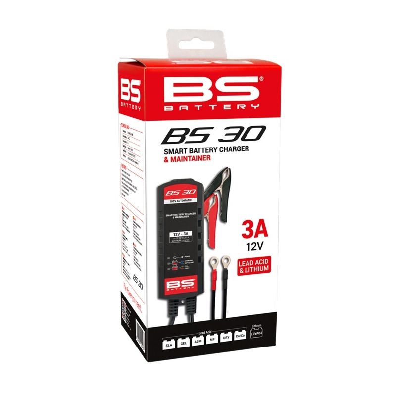 Battery charger BS-BATTERY SMART (suitable also for Lithium) 12V 3A