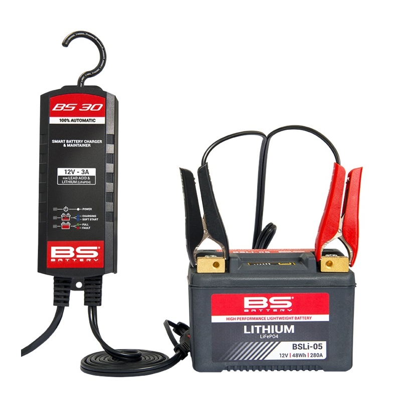 Battery charger BS-BATTERY SMART (suitable also for Lithium) 12V 3A