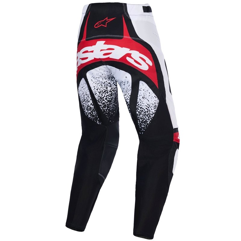 Spodnie motocrossowe Alpinestars Techstar Nomur czarno-biało-czerwone