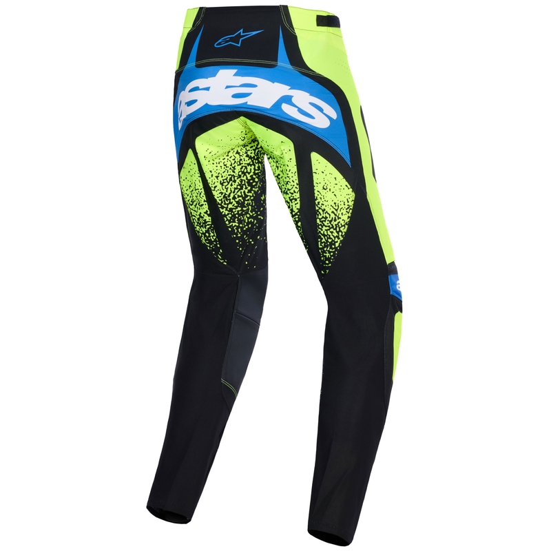 Spodnie motocrossowe Alpinestars Techstar Nomur ciemnoniebiesko-fluo żółto-niebieskie