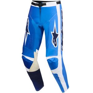 Spodnie motocrossowe Alpinestars Racer Air Portl niebiesko-białe