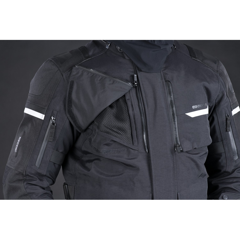Kurtka motocyklowa Oxford Advanced Stormland Dry2Dry™ w kolorze czarnym