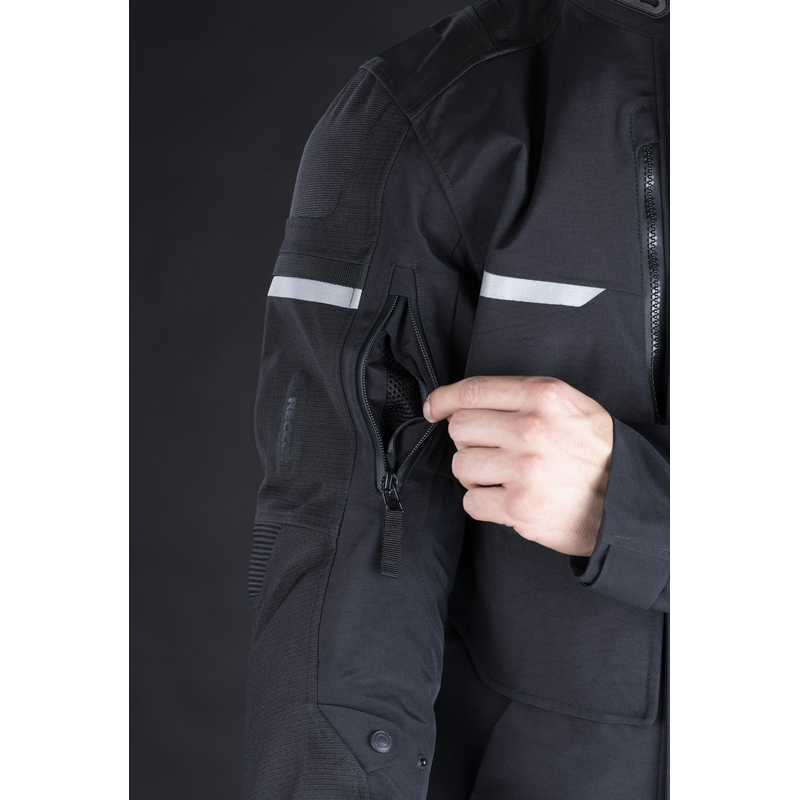Kurtka motocyklowa Oxford Advanced Stormland Dry2Dry™ w kolorze czarnym