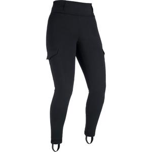 Damskie legginsy motocyklowe Oxford Super Cargo z podszewką aramidową czarne