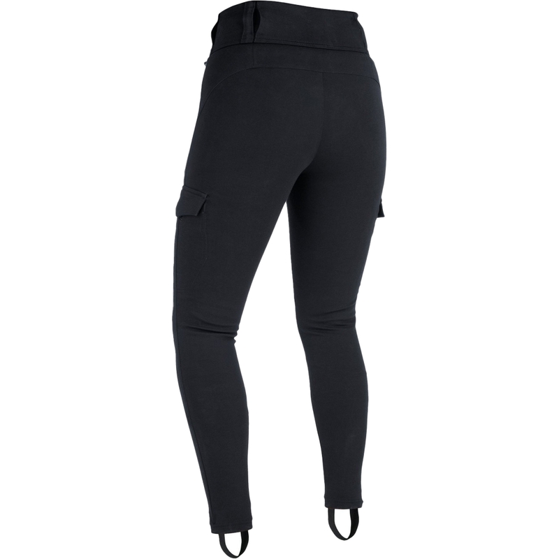 Damskie legginsy motocyklowe Oxford Super Cargo z podszewką aramidową czarne