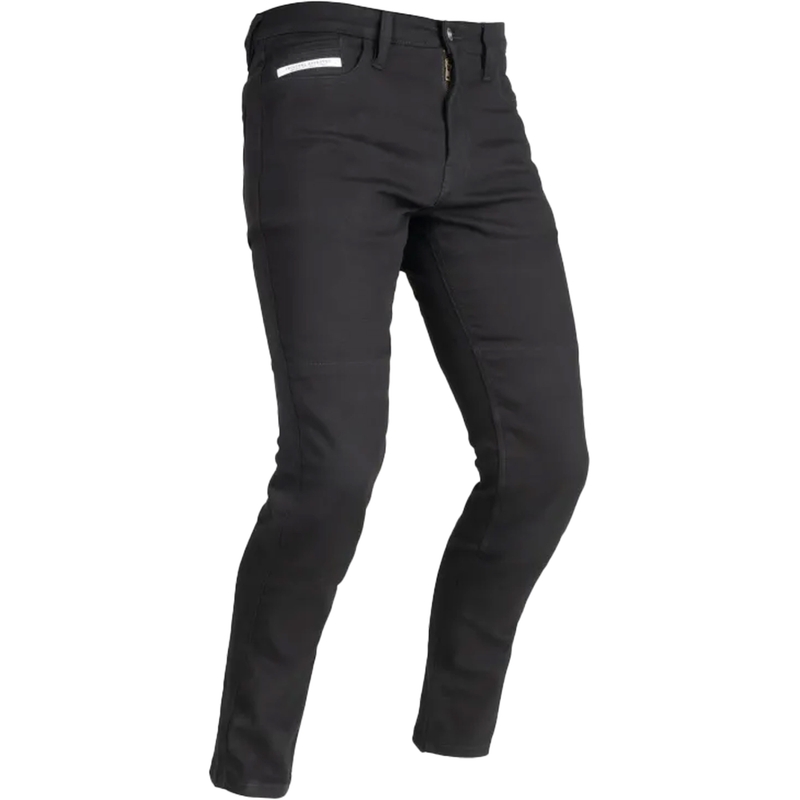 Damskie jeansy motocyklowe OXFORD ORIGINAL APPROVED SUPER STRETCH JEANS AA SLIM FIT czarne