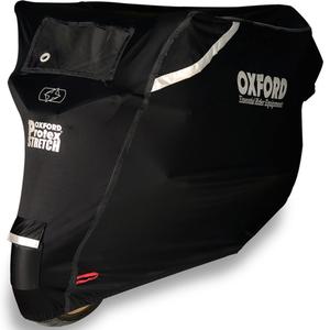 Pokrowiec motocyklowy Oxford Protex Stretch Outdoor z membraną klimatyczną, czarny