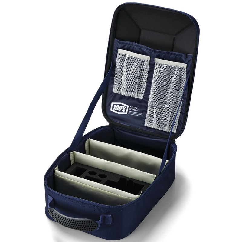 Etui na okulary 100% - USA Louis niebieski