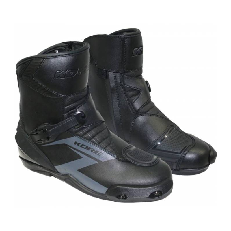 Buty motocyklowe Kore Semi Sport Short 2.0 czarno-szare