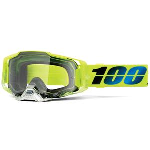 Gogle motocrossowe 100% - USA KOROPI z przezroczystym pleksiglasem
