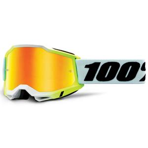 Gogle motocrossowe 100% ACCURI 2 Dunder z przyciemnianym pleksiglasem