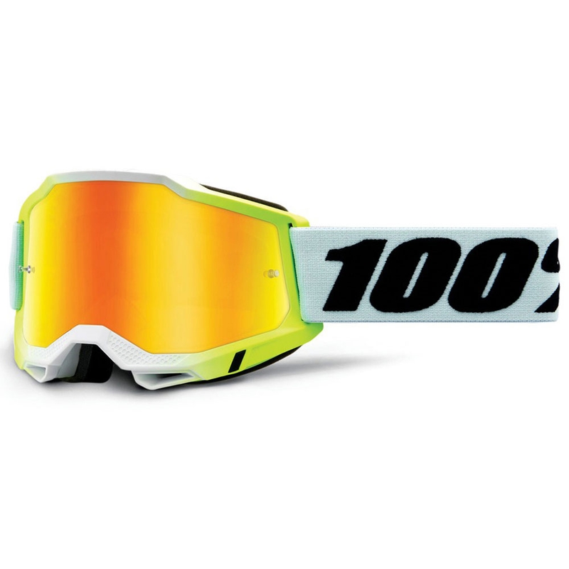 Gogle motocrossowe 100% ACCURI 2 Dunder z przyciemnianym pleksiglasem