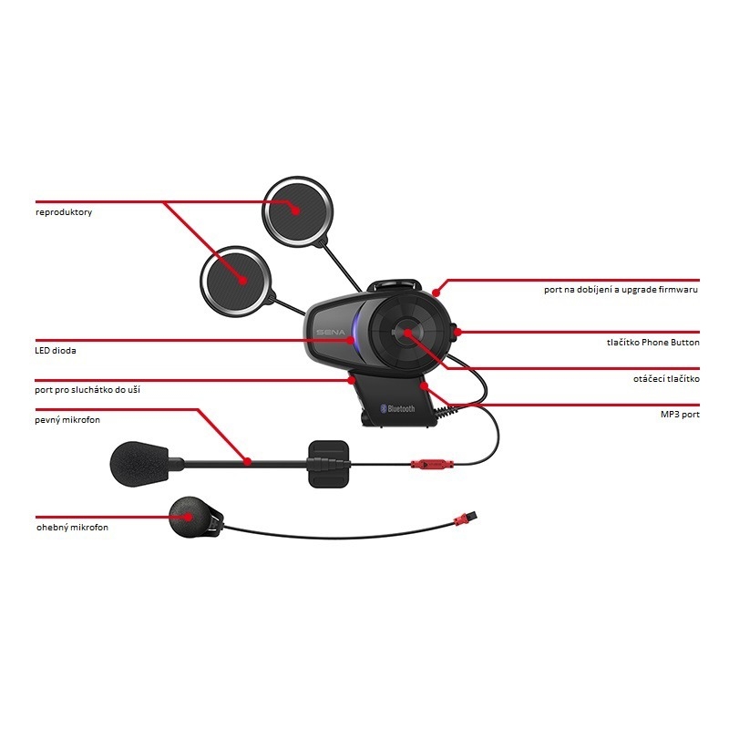 Zestaw słuchawkowy Bluetooth SENA 10S