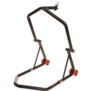 Stojak motocyklowy Q-TECH przód - pod okulary/tył czarny