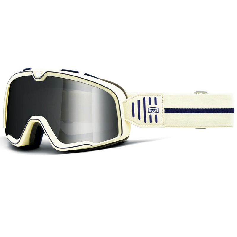 Gogle motocyklowe 100% BARSTOW ARMO ze srebrnym pleksiglasem