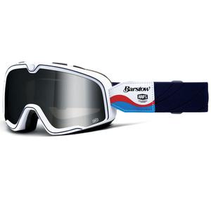 Gogle motocyklowe 100% BARSTOW LUCIEN ze srebrnym pleksiglasem