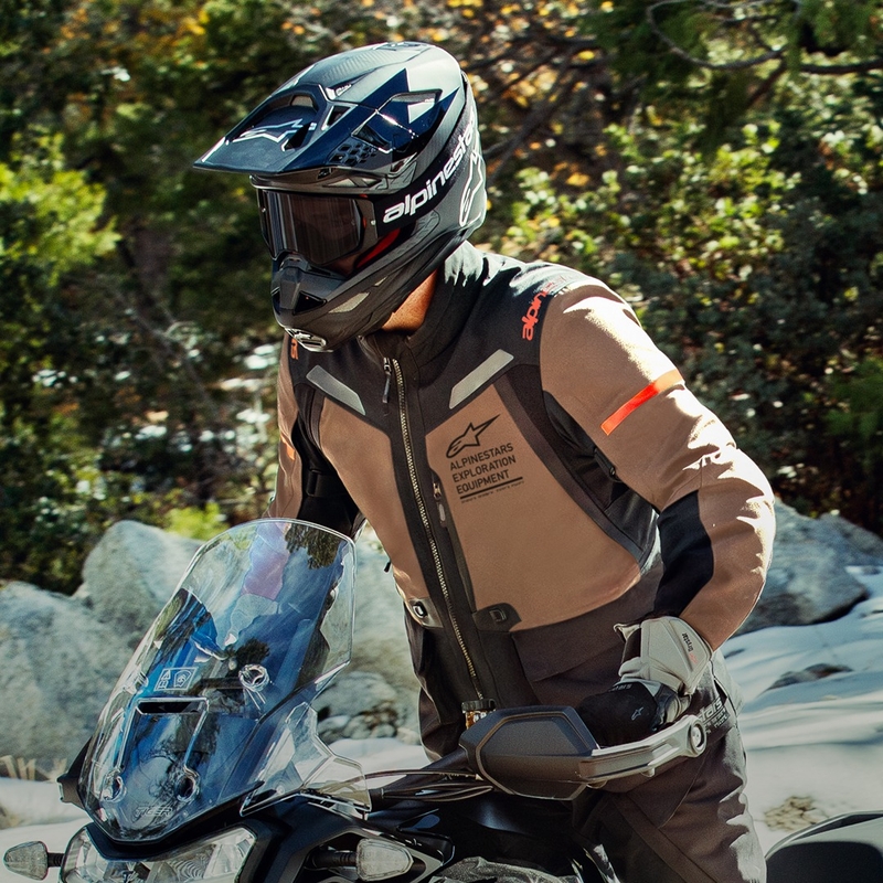 Kurtka Alpinestars ST-7 Gore-Tex brązowo-czarna