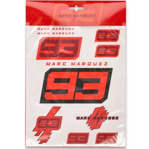 Zestaw naklejek A4 Marc Marquez