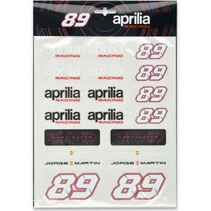 Zestaw naklejek Jorge Martin - Aprilia A4