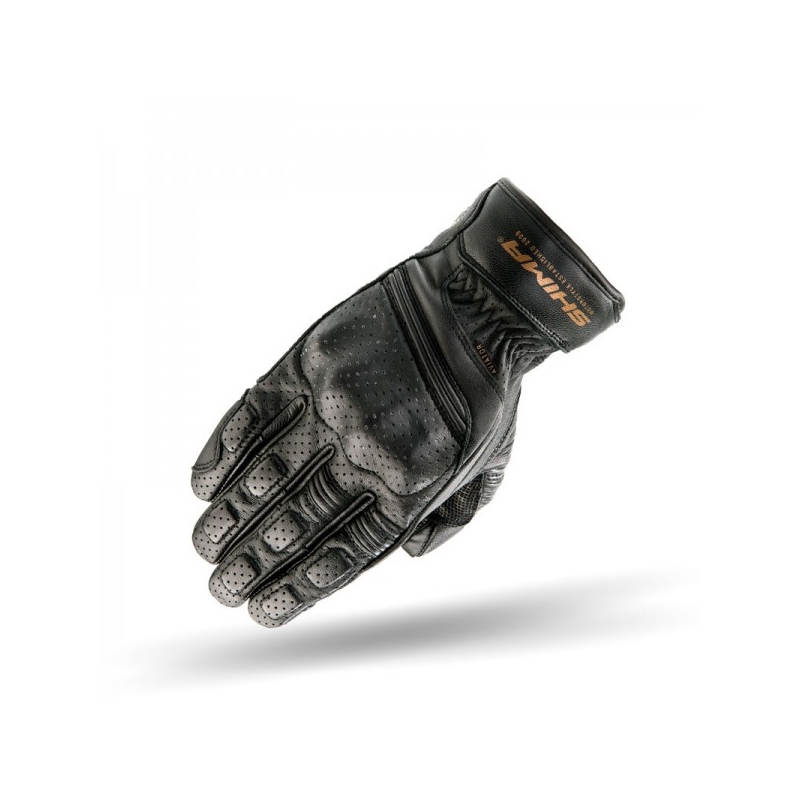 Rękawice motocyklowe Shima Aviator czarne