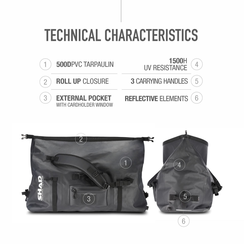Rear duffle bag SHAD SW80