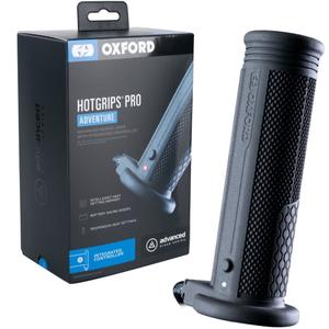 Podgrzewane manetki Oxford Hotgrips PRO Adventure ze zintegrowanymi elementami sterującymi w chwycie
