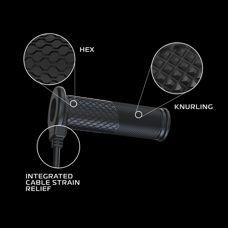 Podgrzewane manetki Oxford Hotgrips PRO Touring ze zintegrowanymi elementami sterującymi w manetce