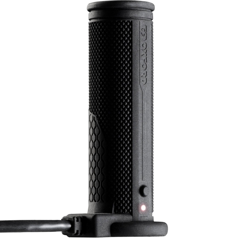 Podgrzewane manetki Oxford Hotgrips PRO Touring ze zintegrowanymi elementami sterującymi w manetce