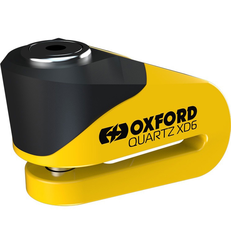 Blokada hamulca tarczowego Oxford Quartz XD6 żółto-czarna