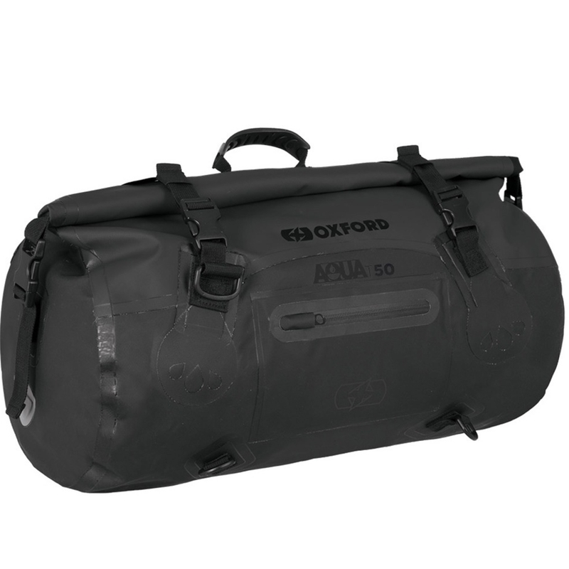Torba Oxford Aqua T-50 Roll Bag 50 l czarna, wodoodporna