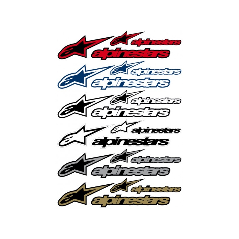 Zestaw naklejek Alpinestars Corporate Kit