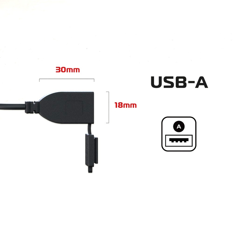 Gniazdo ładowania Oxford USB-A 5V/3A