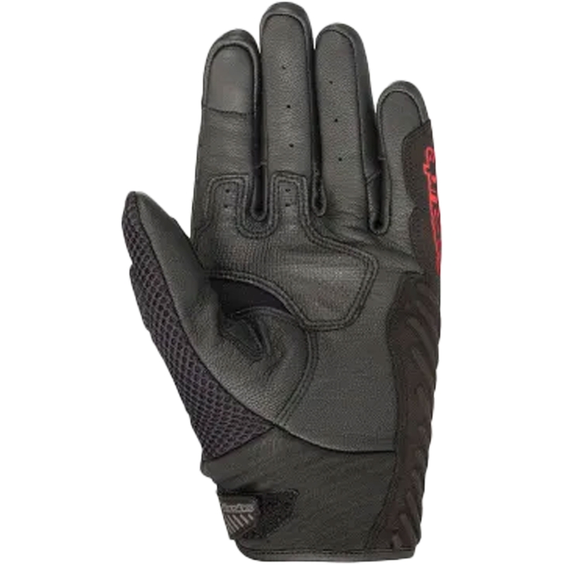Rękawice motocyklowe Alpinestars SMX-1 AIR 2 czarno-fluo czerwone
