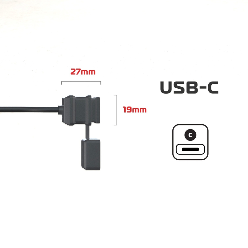Gniazdo ładowania Oxford USB-C 5V/3A