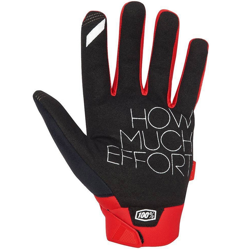 Rękawice motocrossowe 100% - USA BRISKER czerwone