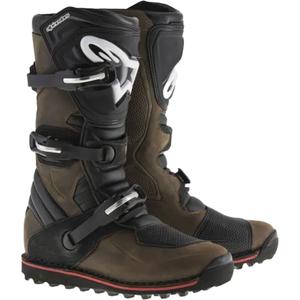 Buty motocyklowe Alpinestars Tech Trial ze skóry olejowanej