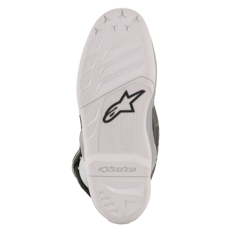 Buty motocrossowe dla dzieci Alpinestars TECH 7 S w kolorze czarno-srebrno-biało-złotym